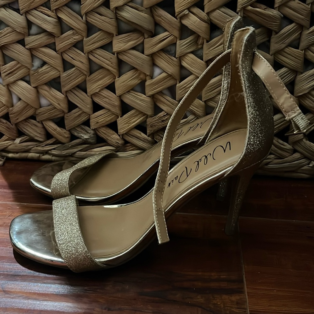 Gold heels